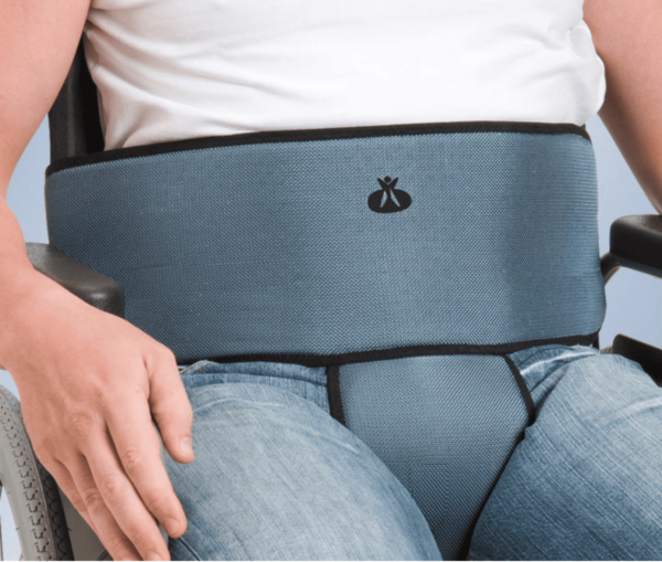 Cinturon y sujeción perineal