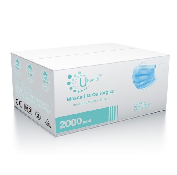 caja de mascarillas new brand