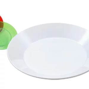 plato llano plástico