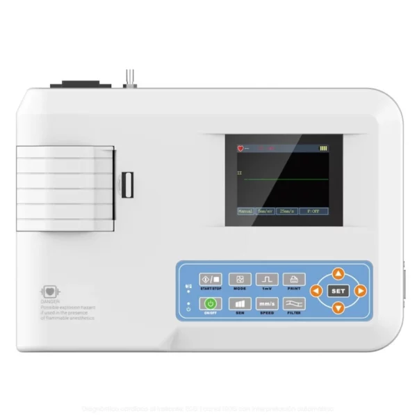 electrocardiógrafo 1can 100g