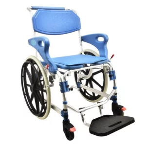 silla de baño y wc ruedas 24"