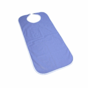 babero azul poliuretano